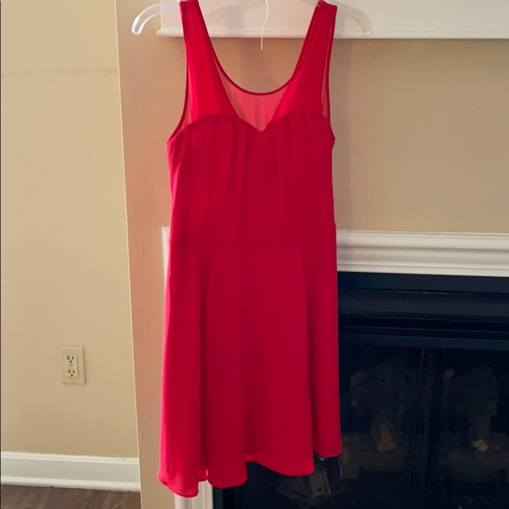 Flowy Red Express Dress